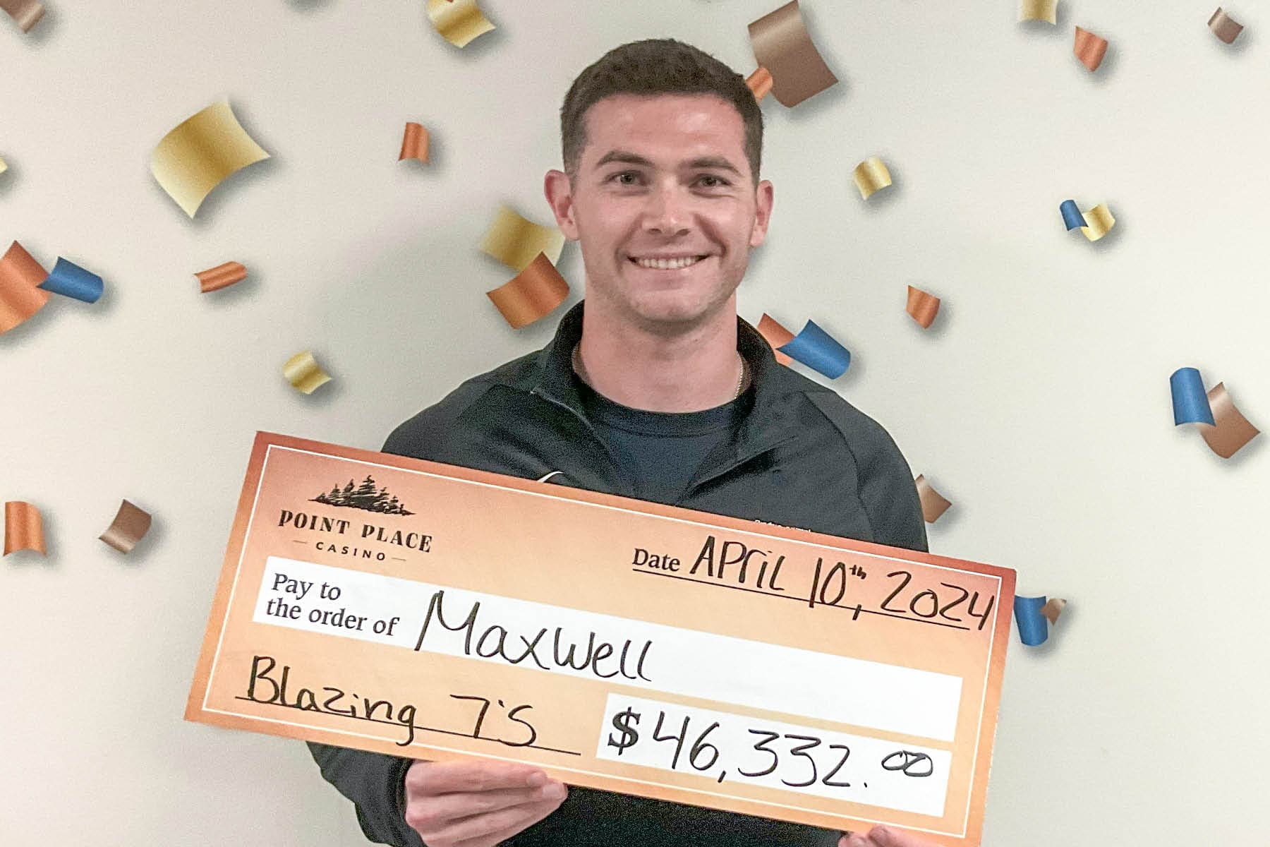 Maxwell won $46,332