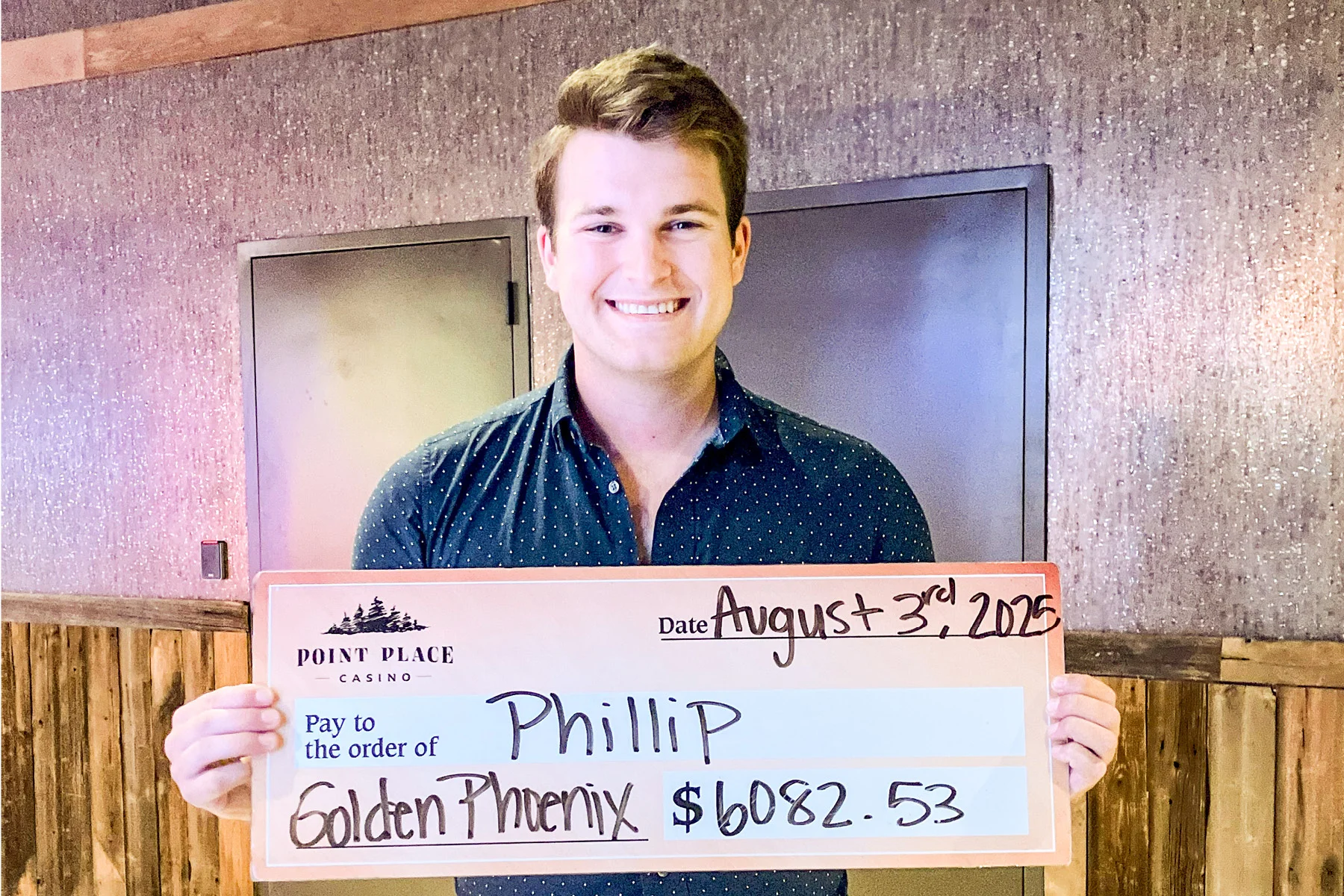 Phillip won $6,082