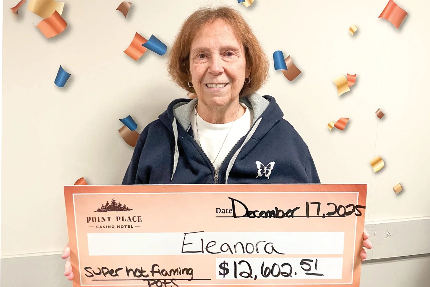 Eleanora won $12,602