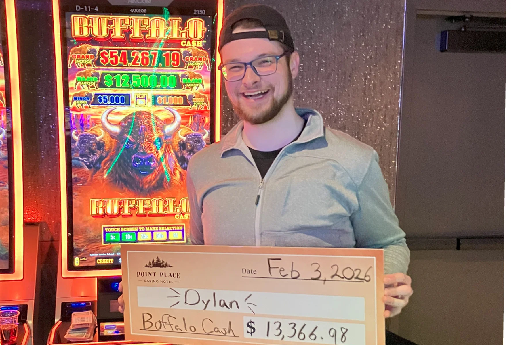 Dylan won $13,366