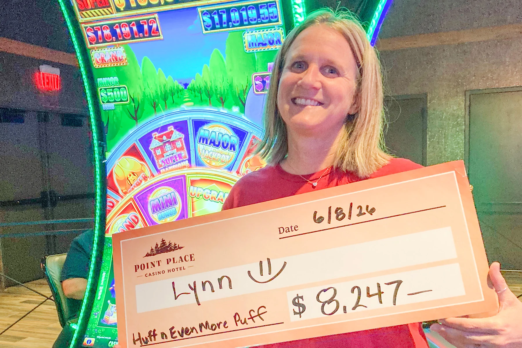 Lynn won $8,247