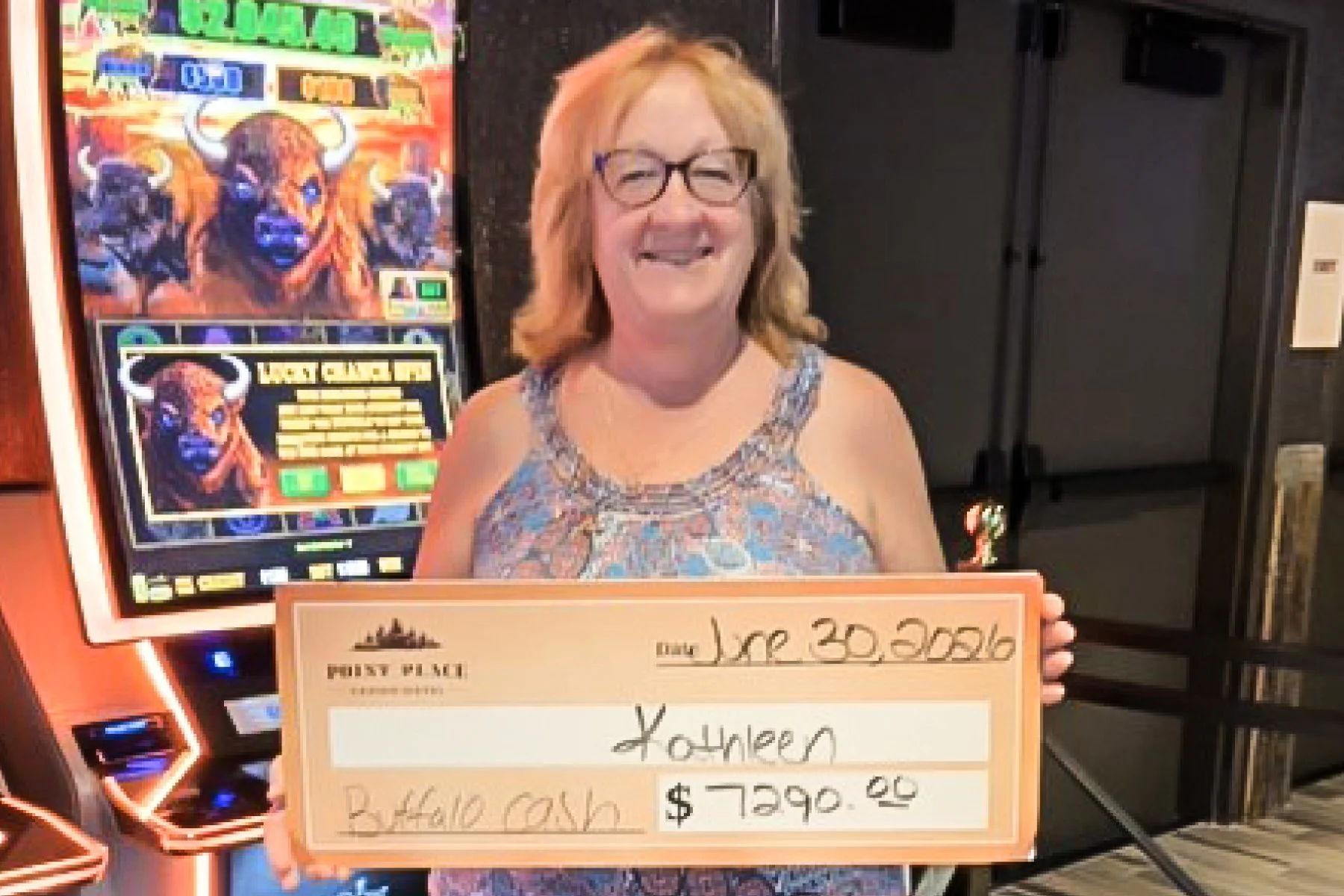 Kathleen won $7,290