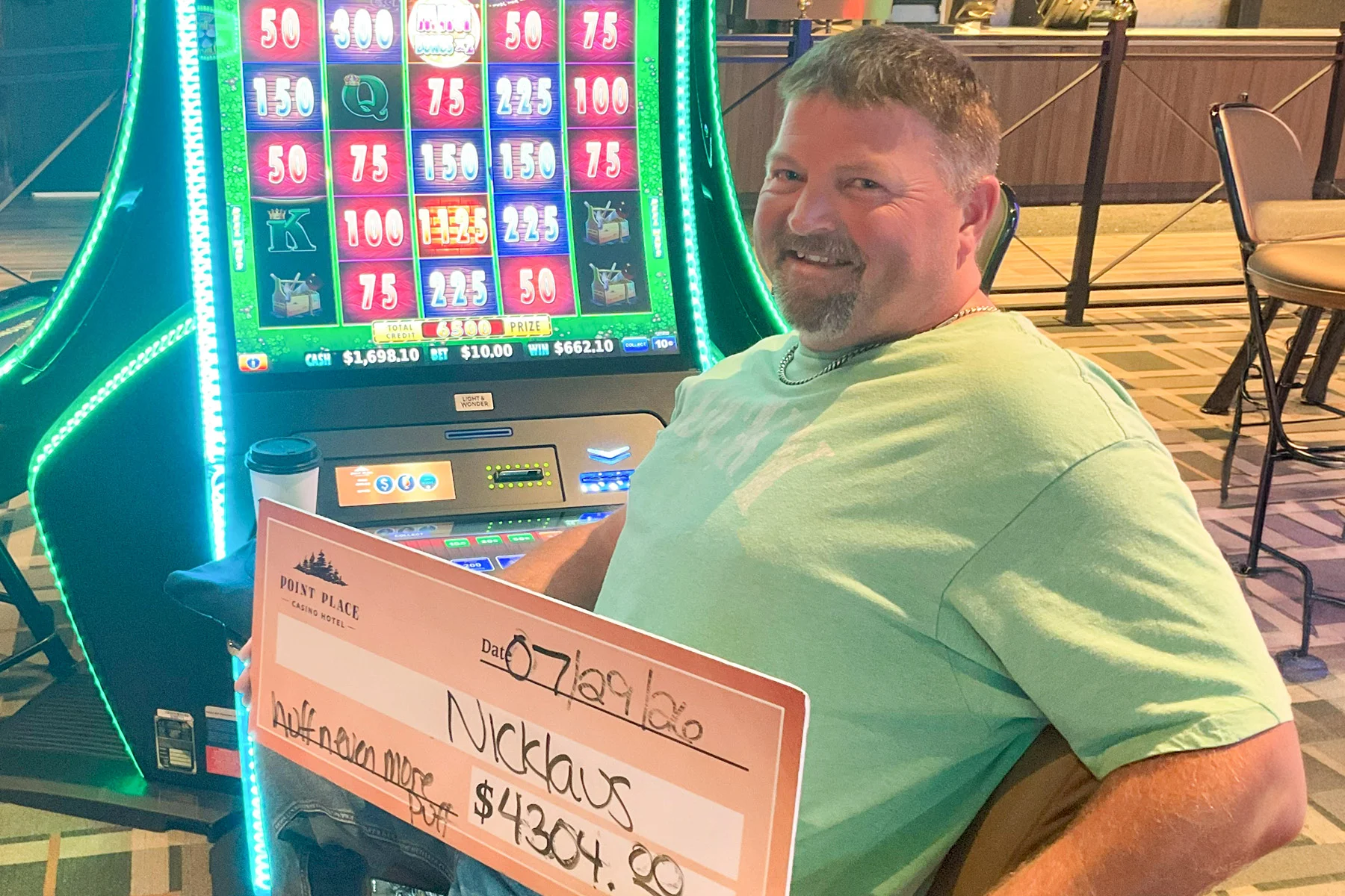 Nicklaus won $4,304