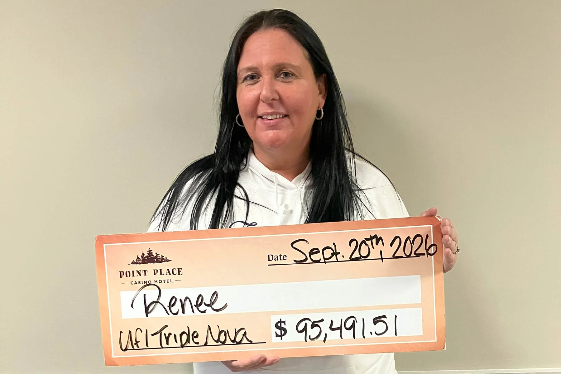 Renee won $95,491