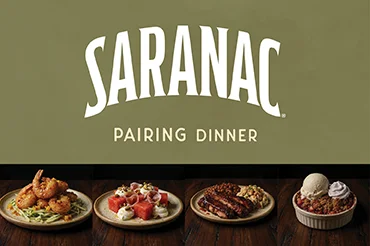 Saranac Brewery Pairing Dinner
