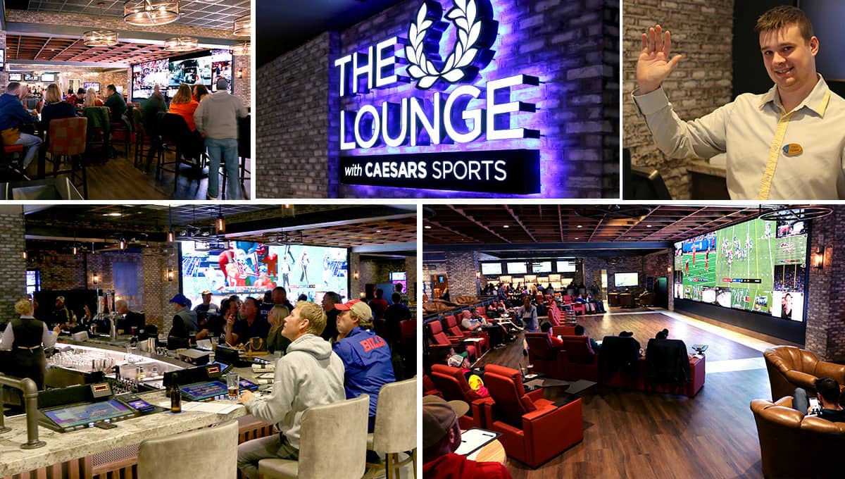The Lounge with Caesars Sports at Point Place Casino