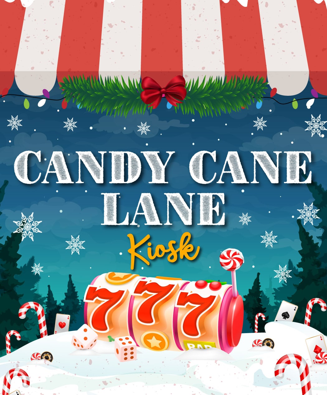 Candy Cane Lane Kiosk