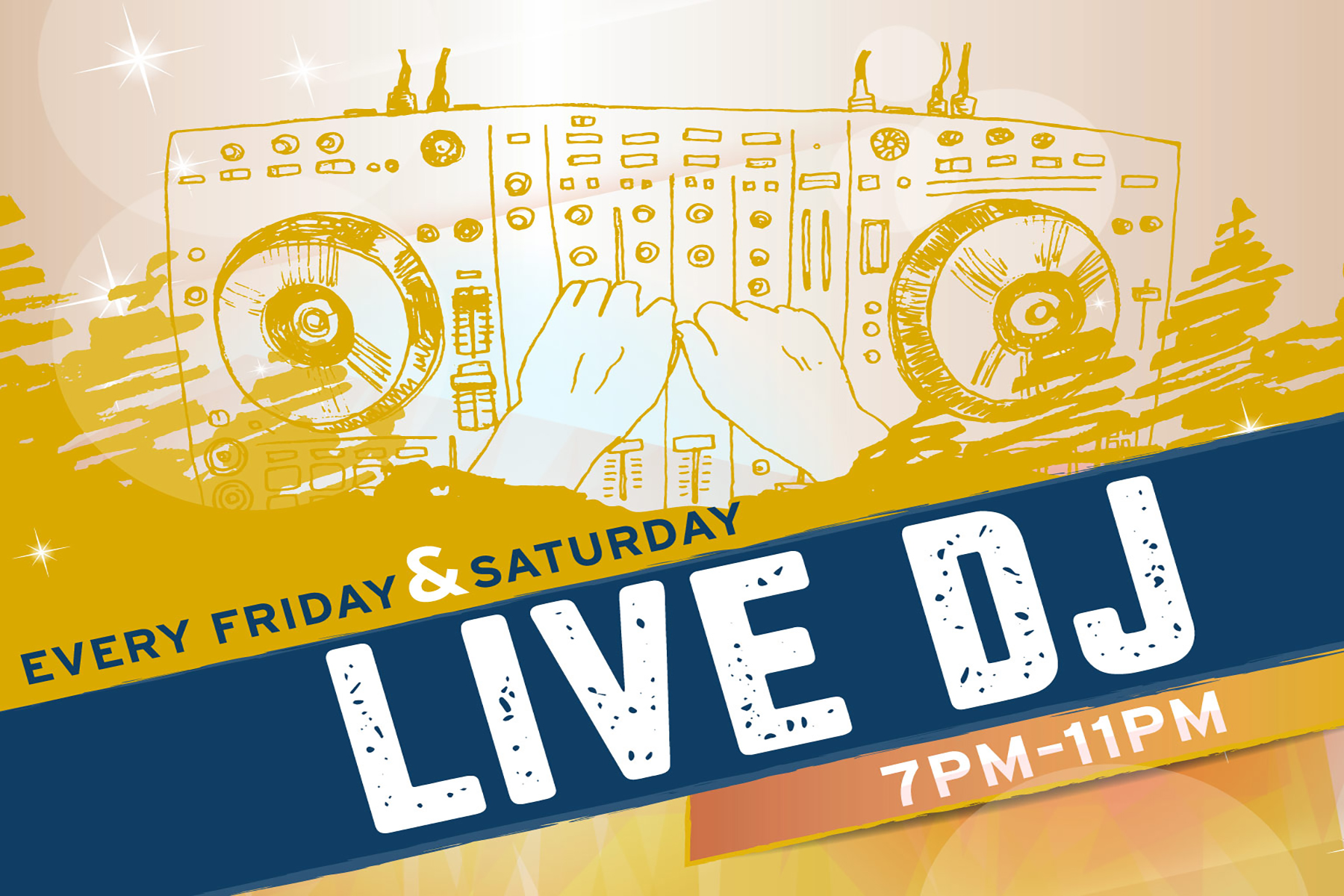 live dj every friday and saturday