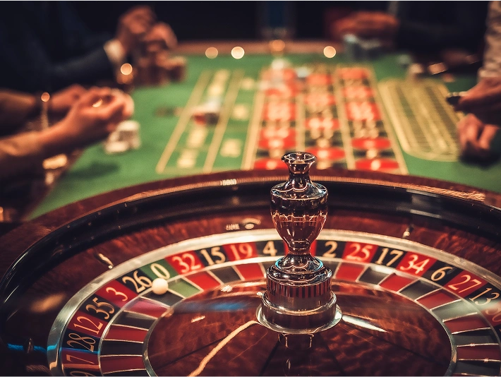 Test your skills with table games
