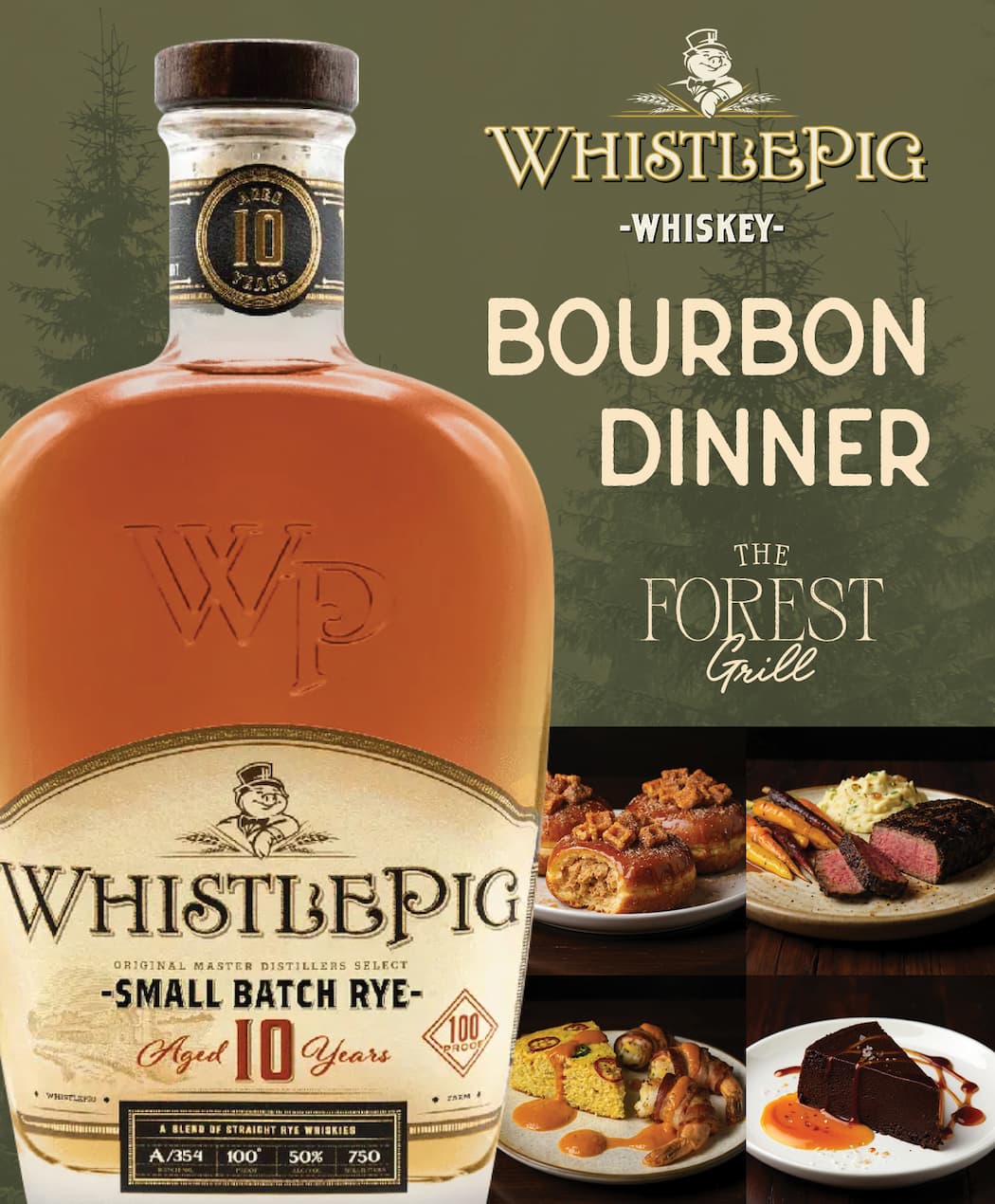 WhistlePig Bourbon Dinner