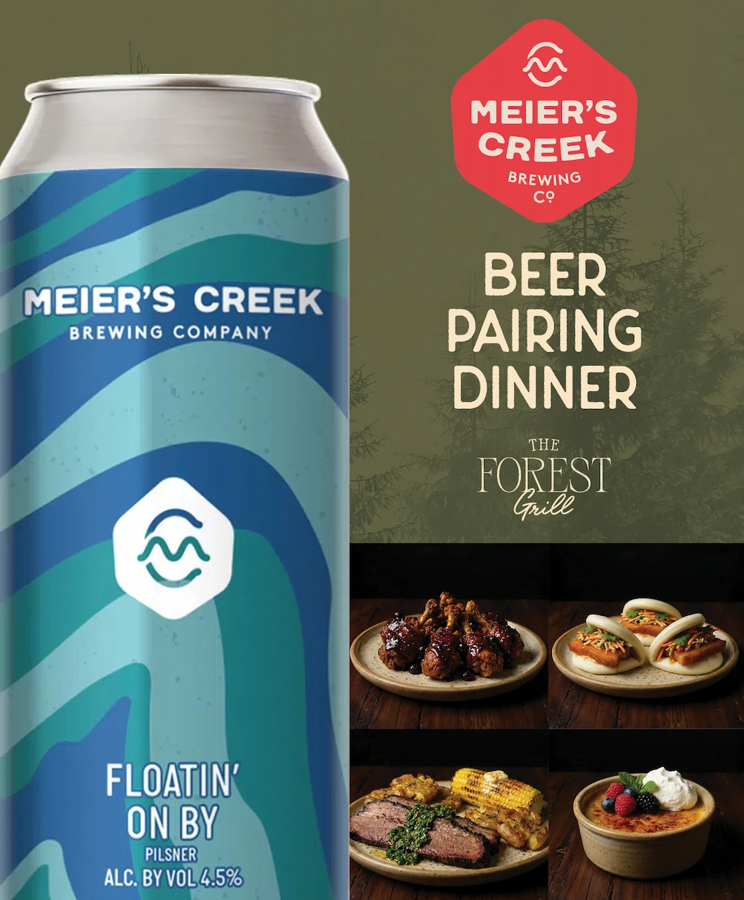Meier’s Creek Beer Pairing Dinner