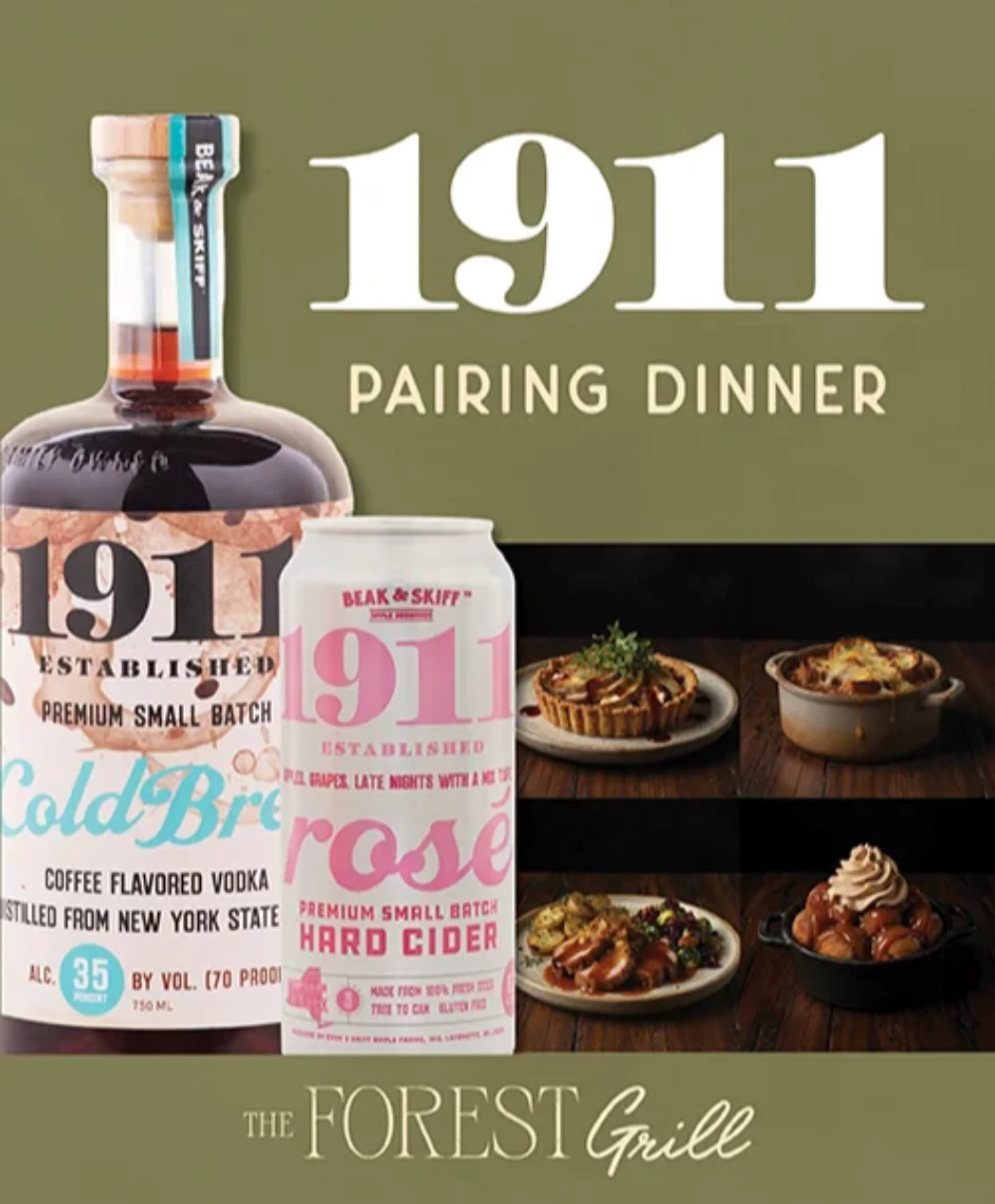 1911 Pairing Dinner