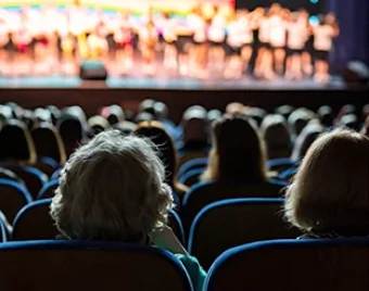 Audience member at the OnCenter