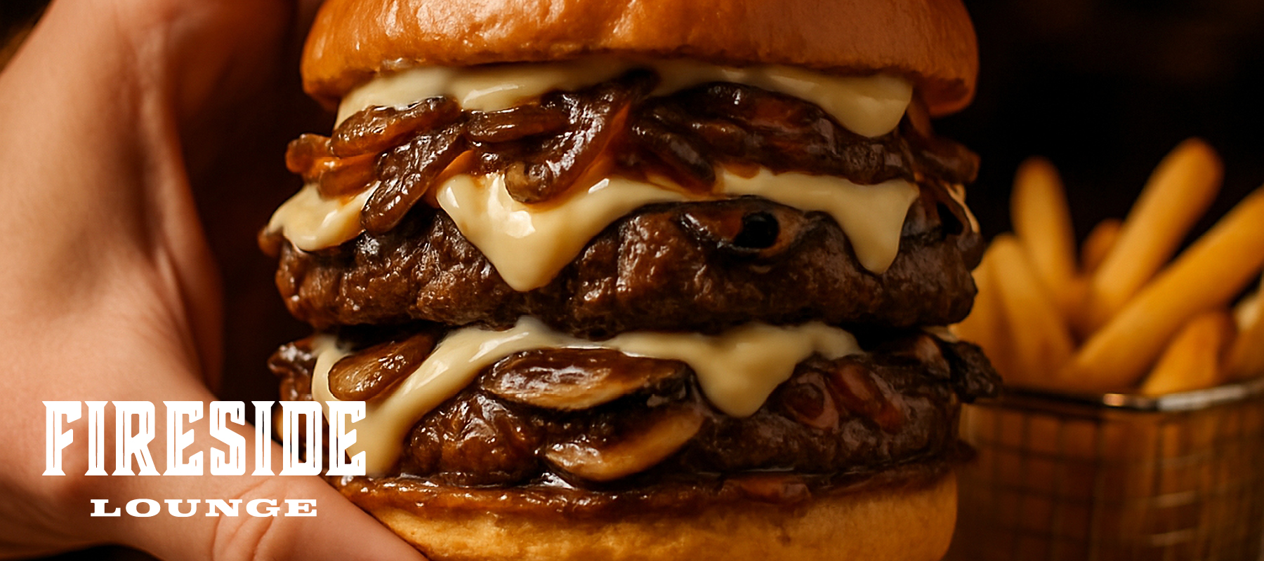 Fireside Lounge has an expanded bar and new menu