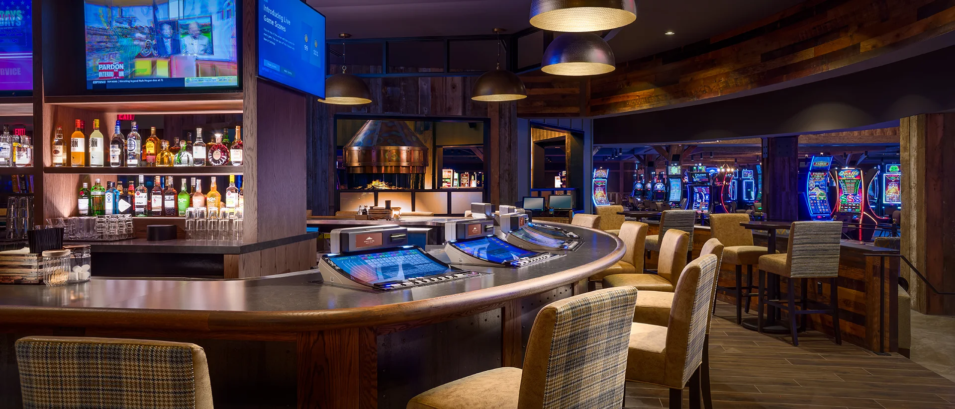 hotel lounge at Point Place Casino Hotel