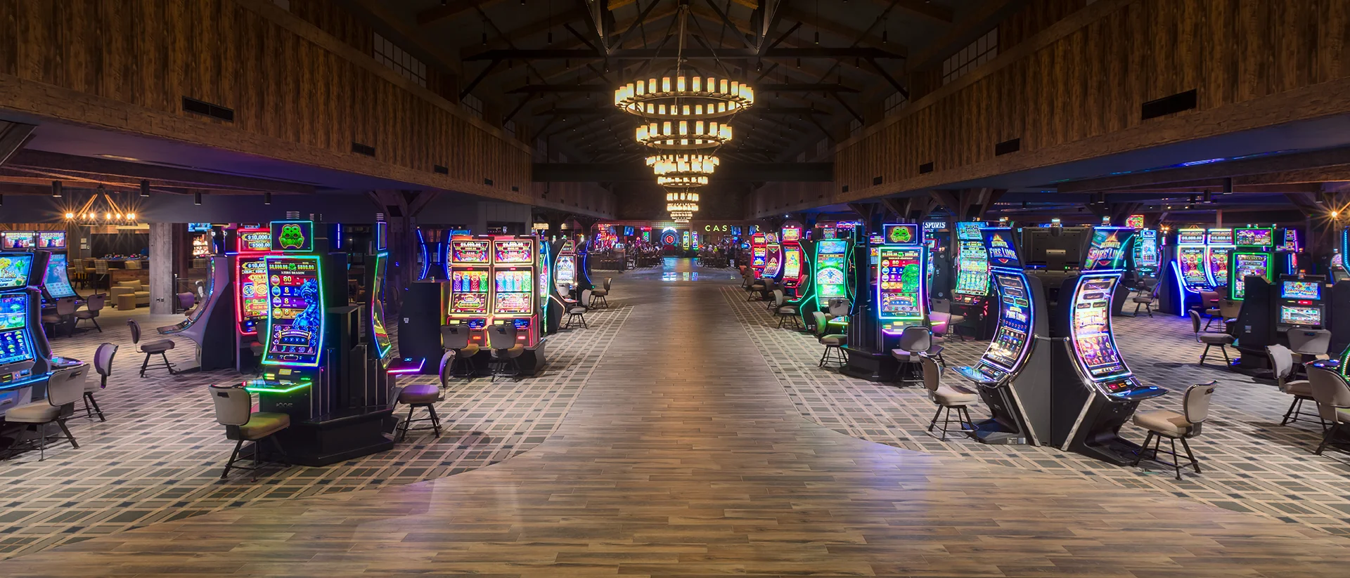 Casino gaming floor at Point Place Casino Hotel 